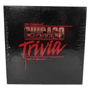The Original CHICAGO Trivia Board Game SARSAPARILLA LTD made in USA, NEW